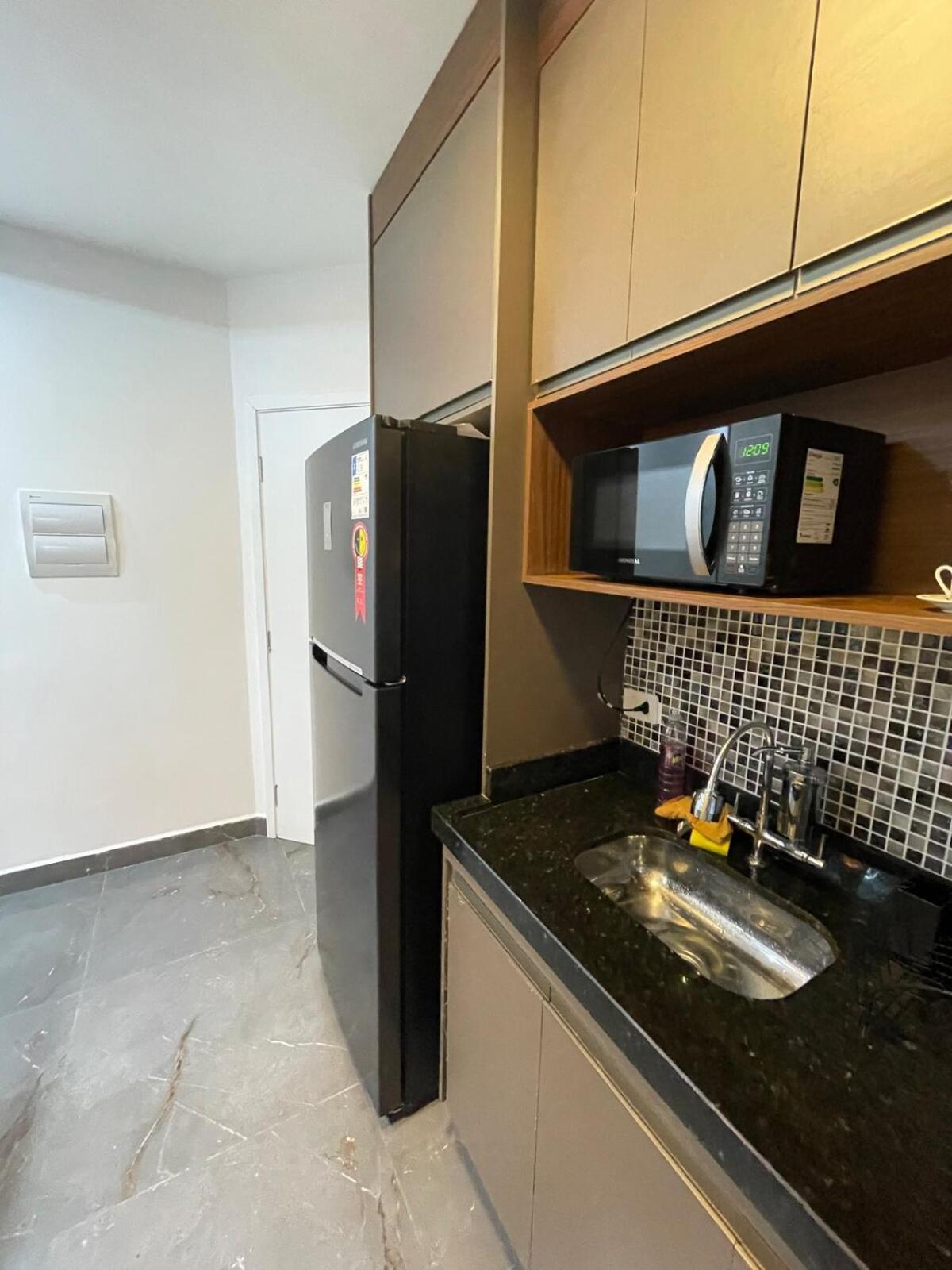 Habitat - Predio De Frente Pro Mar Apartment Praia Grande  Luaran gambar