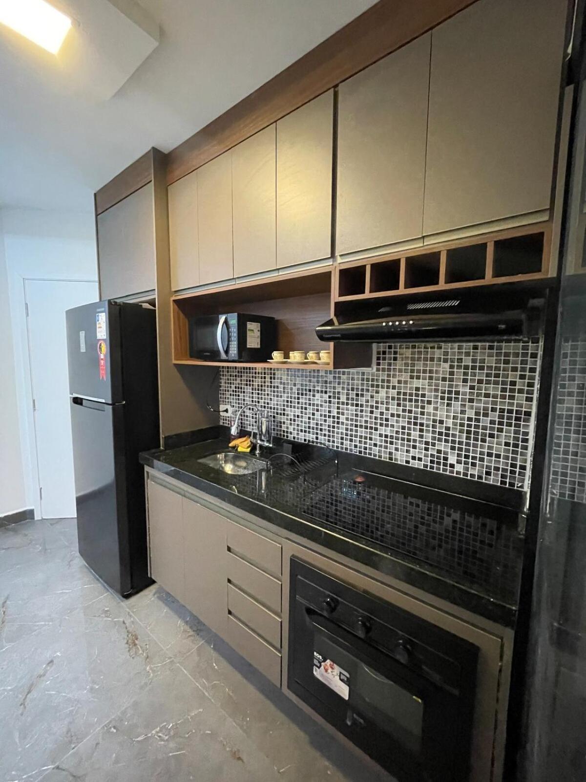 Habitat - Predio De Frente Pro Mar Apartment Praia Grande  Luaran gambar