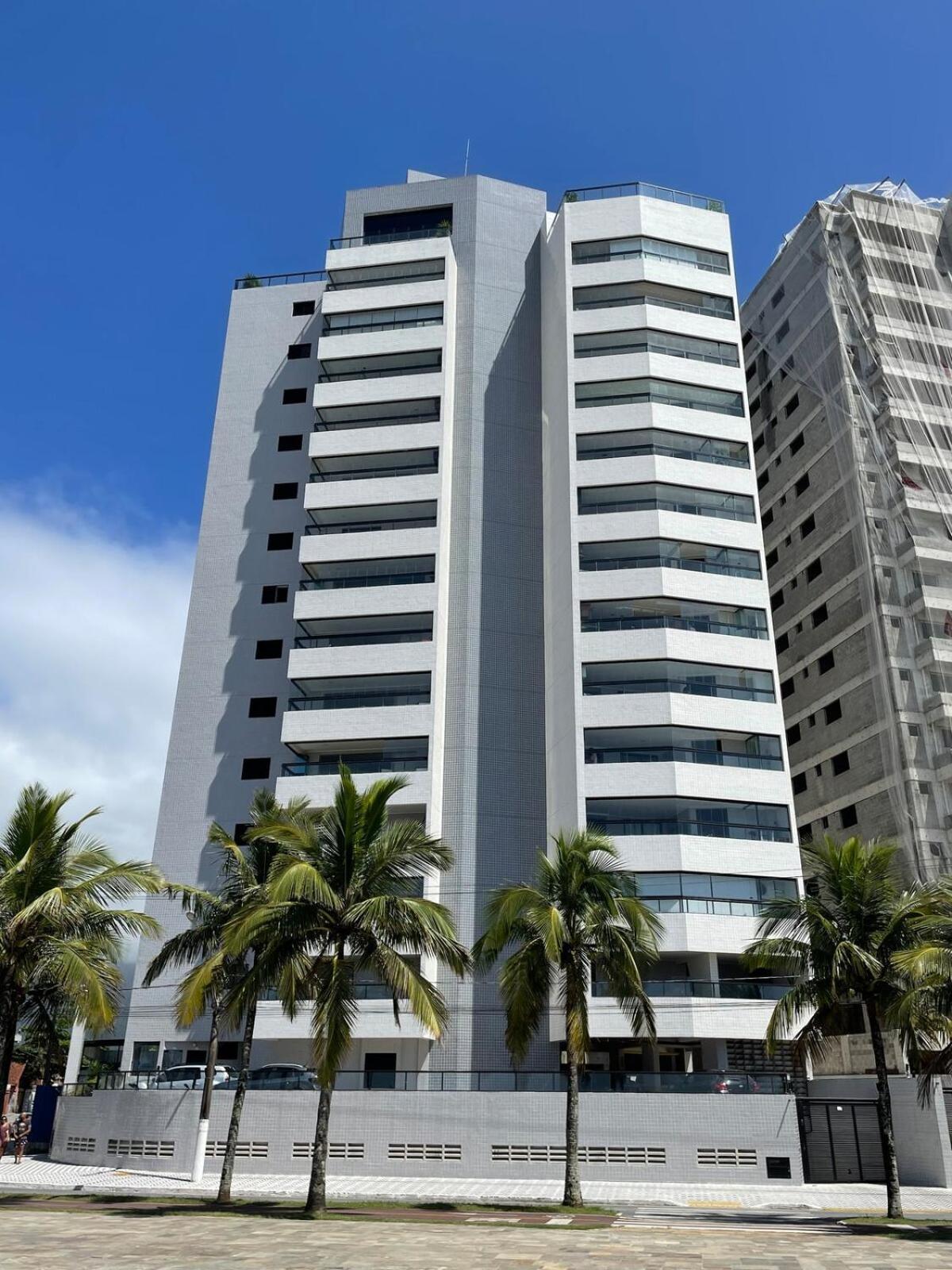 Habitat - Predio De Frente Pro Mar Apartment Praia Grande  Luaran gambar