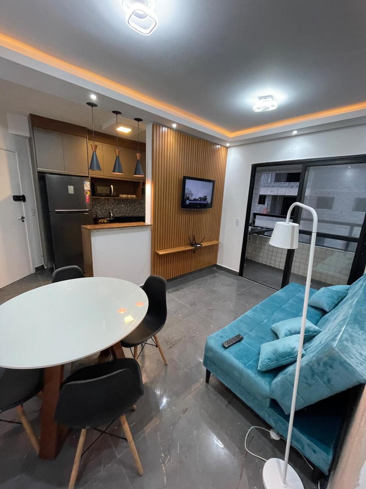 Habitat - Predio De Frente Pro Mar Apartment Praia Grande  Luaran gambar