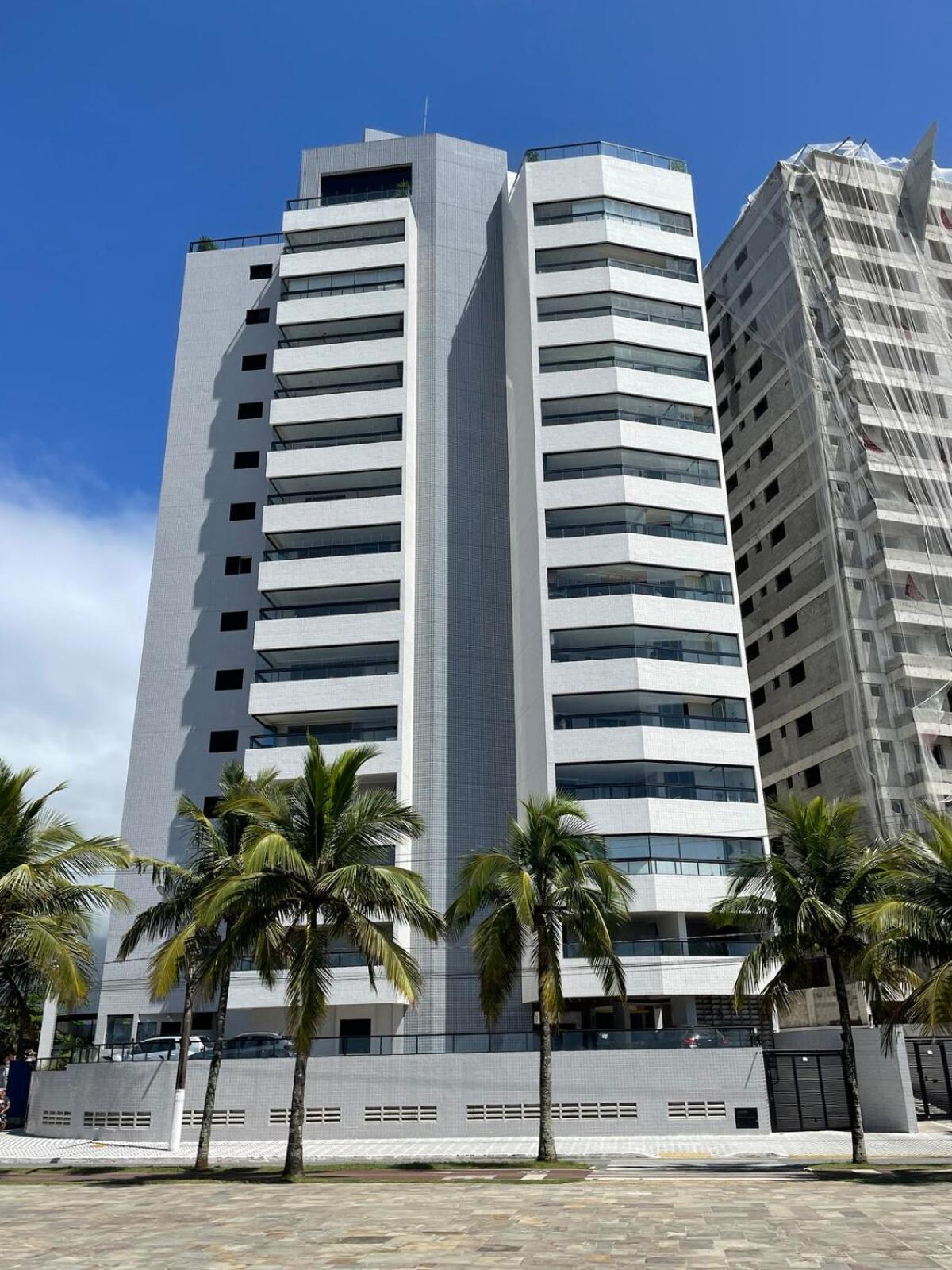 Habitat - Predio De Frente Pro Mar Apartment Praia Grande  Luaran gambar