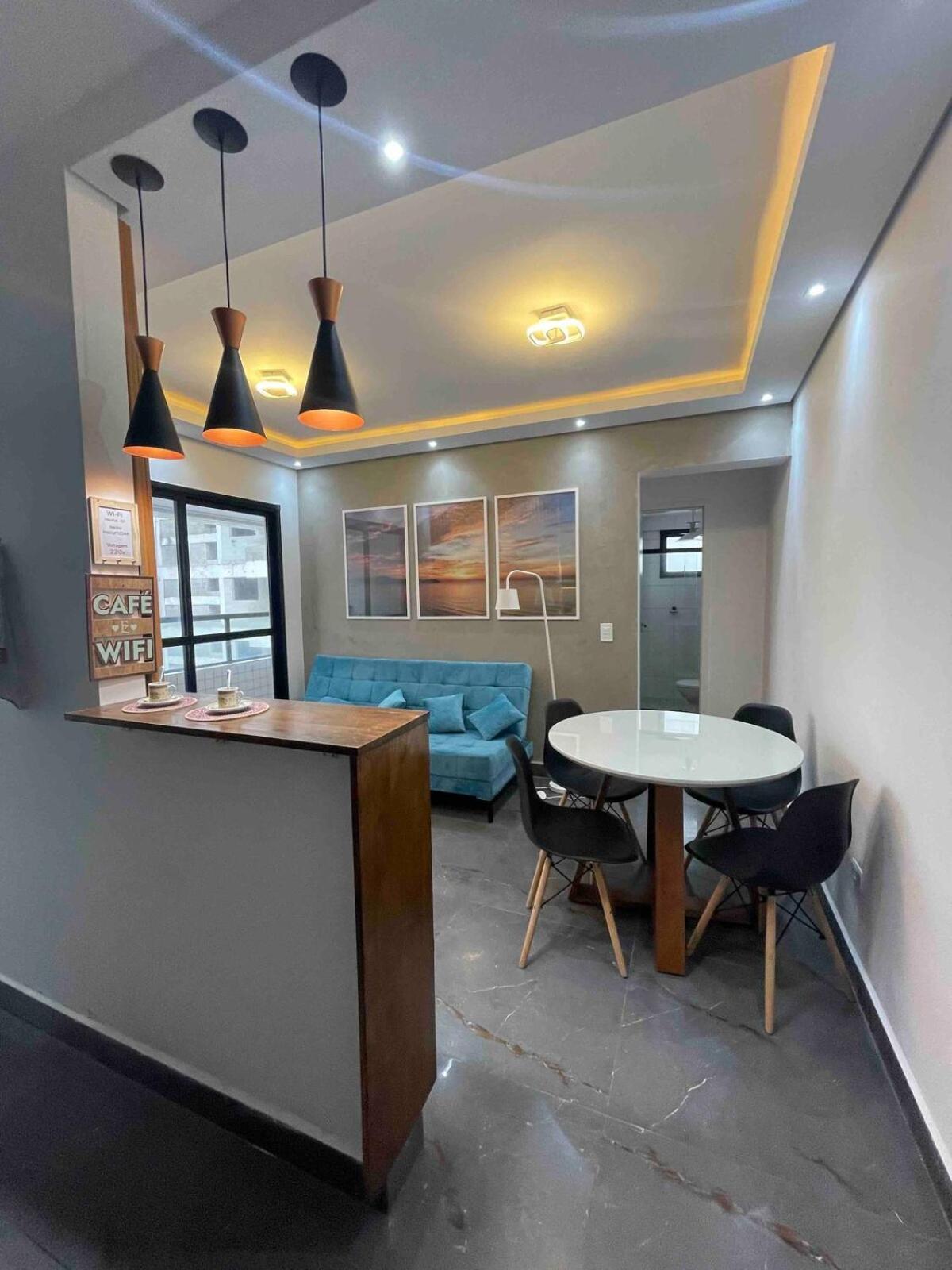 Habitat - Predio De Frente Pro Mar Apartment Praia Grande  Luaran gambar