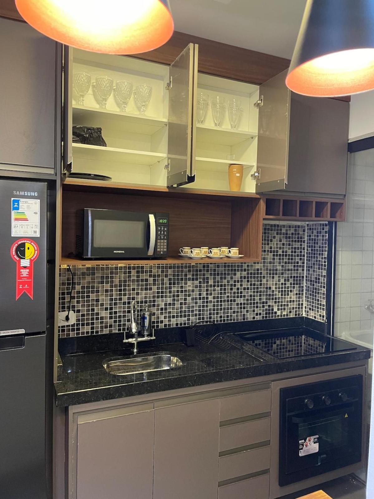 Habitat - Predio De Frente Pro Mar Apartment Praia Grande  Luaran gambar